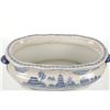 Image 6 : Blue & White Chinoiserie Porcelain Foot Bath Basin