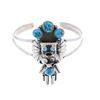 Image 10 : Doris Smallcanyon (Navajo / Dine) Kachina Bracelet