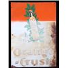 C. 1930's Orange Crush Advertisement Sign