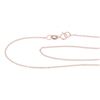 Image 10 : Morganite Diamond & 18k Rose Gold Necklace