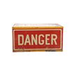 Image 2 : Porcelain Enamel "Danger" Sign From Helena, MT