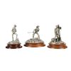 Don Polland Original Fine Pewter Sculptures (3)