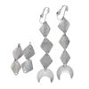 Image 5 : Southern Plains Nickel Silver Dangle Earrings