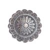 Image 10 : Navajo Genuine Sterling Silver Rosette Earrings