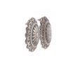 Image 5 : Navajo Genuine Sterling Silver Rosette Earrings