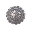 Image 7 : Navajo Genuine Sterling Silver Rosette Earrings