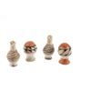 Image 2 : C. 1950 Acoma Polychrome Salt & Pepper Shakers (2)