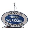 Image 6 : C. 1940-50s Hood Canvas Footwear Cardboard Sign