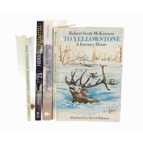 Yellowstone National Park Books (4)