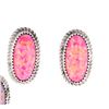 Image 2 : Navajo Opal & Sterling Stud Earrings (3 Sets)