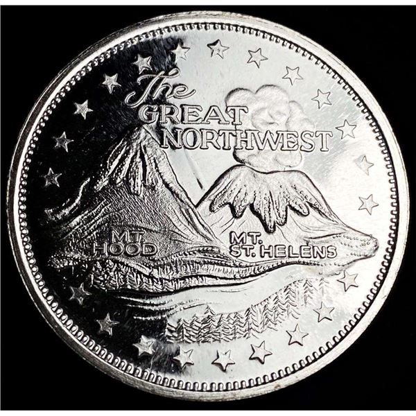 The Great Northwest Proof 1 ozt .999 Silver