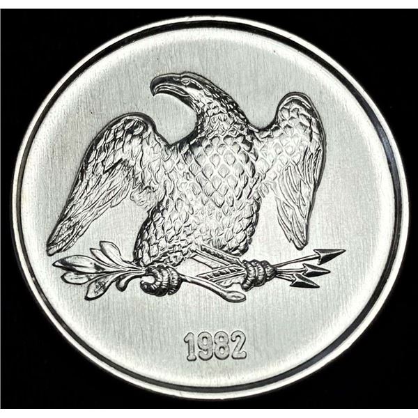 1982 NTF Eagle 1 ozt .999 Silver
