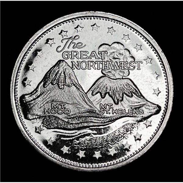 The Great Northwest Proof 1 ozt .999 Silver