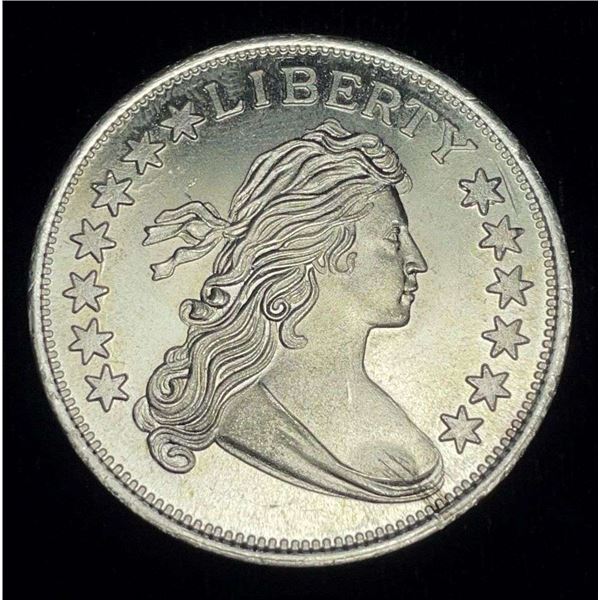 Drapped Bust Design 1 ozt .999 Silver