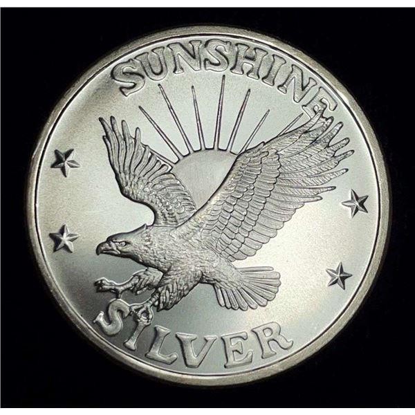 Sunshine Minting Proof 1 ozt .999 Silver