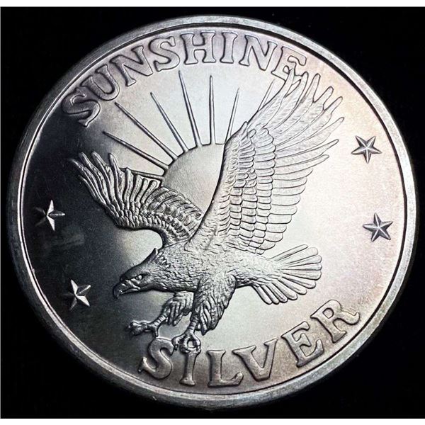 Sunshine Mining Eagle 1 ozt Proof .999 Silver