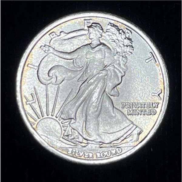 Walking Liberty Design Money Metal Exchange 1/10 ozt .999 Silver