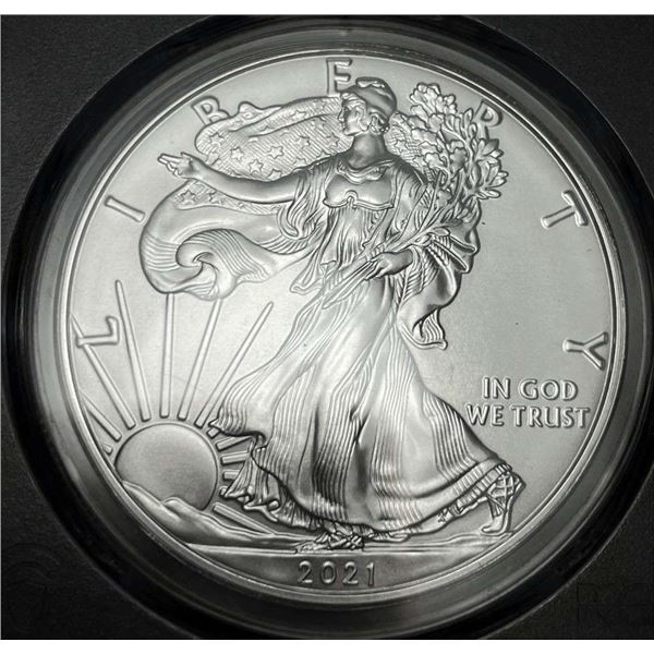 2021 American Silver Eagle PCGS MS70