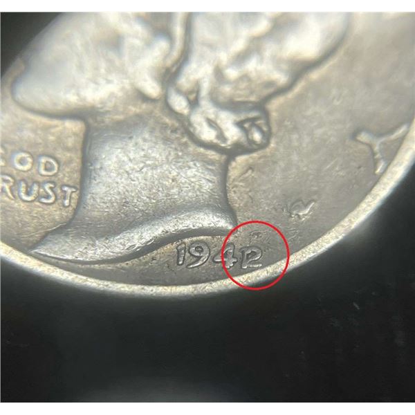 1942 (Over 41) Mercury Silver Dime