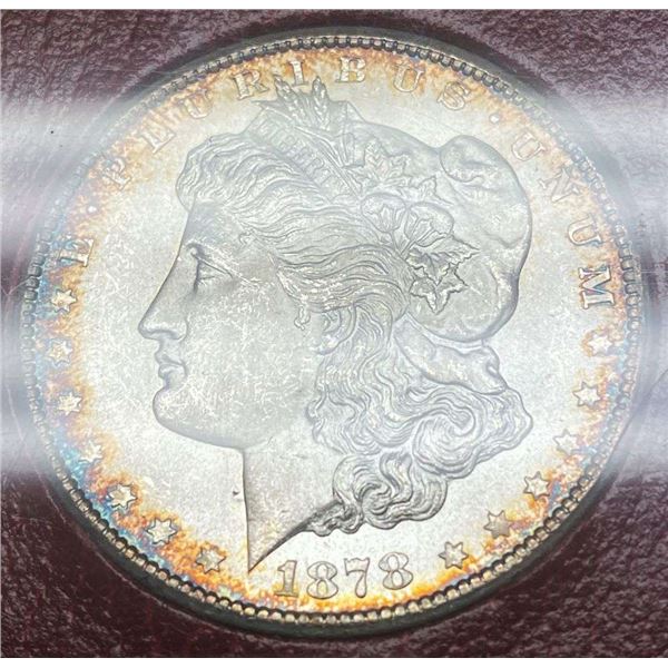1878-CC Morgan Silver Dollar MS65