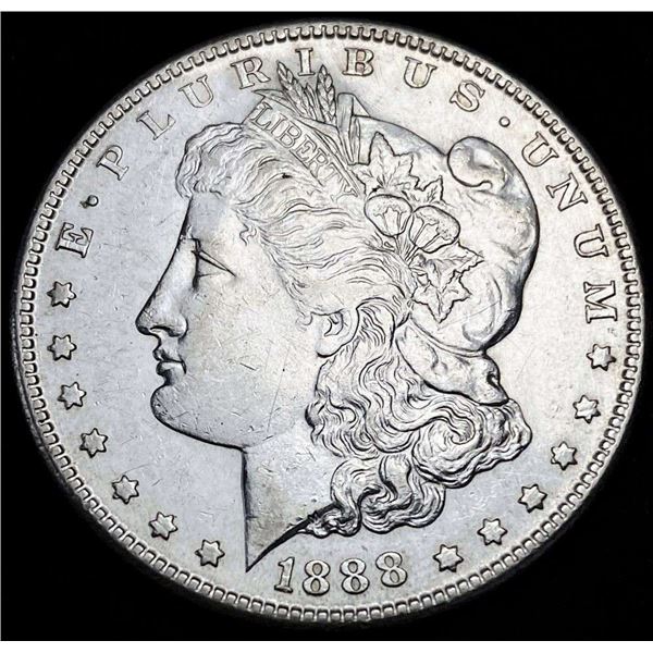 1888-S Morgan Silver Dollar AU