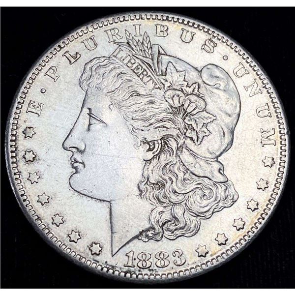 1883-S Morgan Silver Dollar AU53