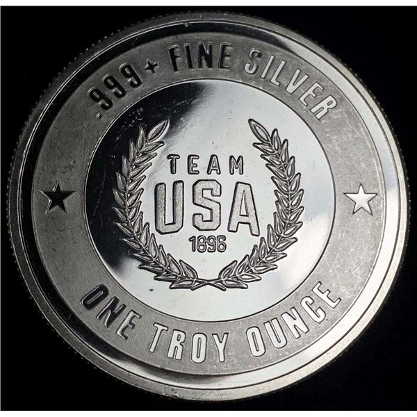1896 United States Olympic Team 1 ozt .999 Silver