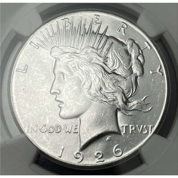 1926 Peace Silver Dollar NGC MS63