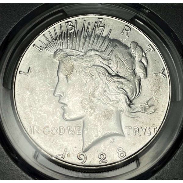 1928-S Peace Silver Dollar PCGS MS62