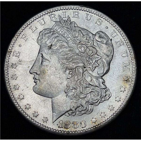 1880-S Morgan Silver Dollar MS63