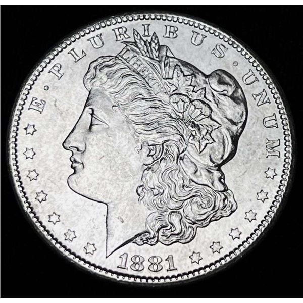 1881-S Morgan Silver Dollar MS63