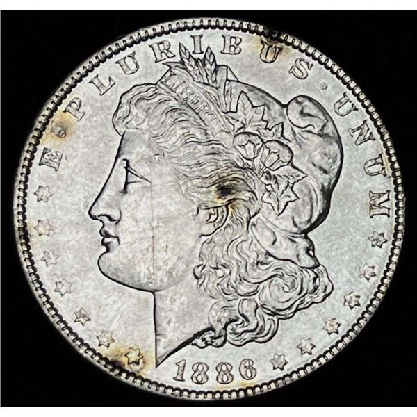 1886 Morgan Silver Dollar MS63
