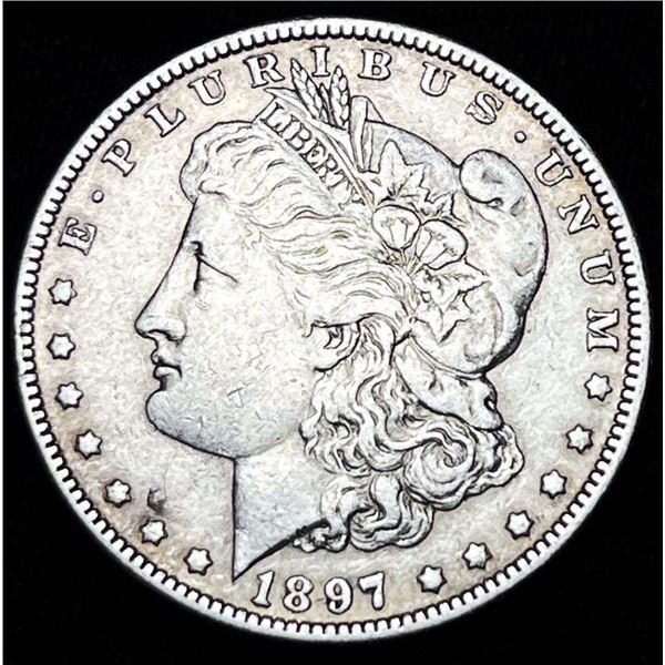 1897-O Morgan Silver Dollar VF Details