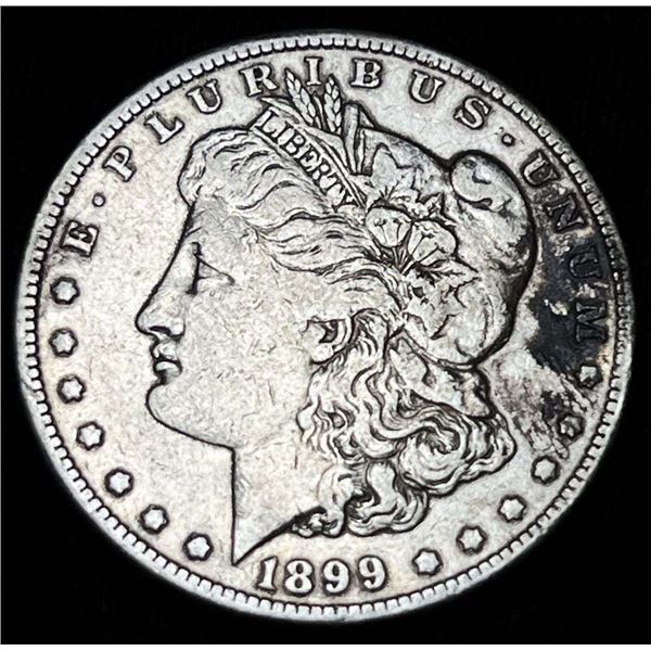 1899-S Morgan Silver Dollar VF Details