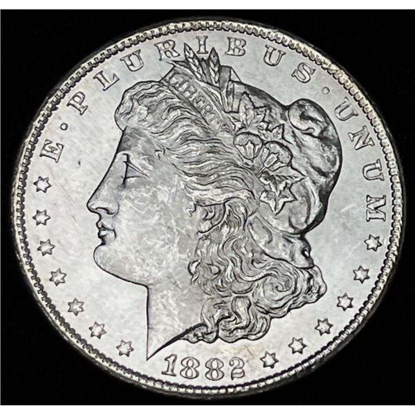 1882-CC Morgan Silver Dollar MS63