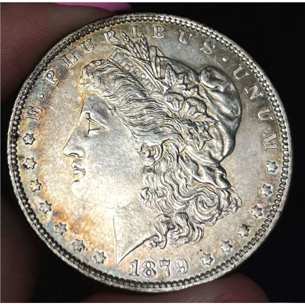 1879-O Morgan Silver Dollar AU