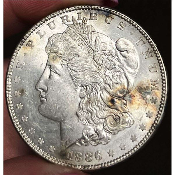 1886 Morgan Silver Dollar MS63