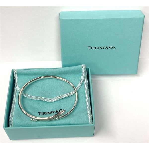 Tiffany & Co. Elsa Peretti Snake Bangle Bracelet .925 Sterling Silver