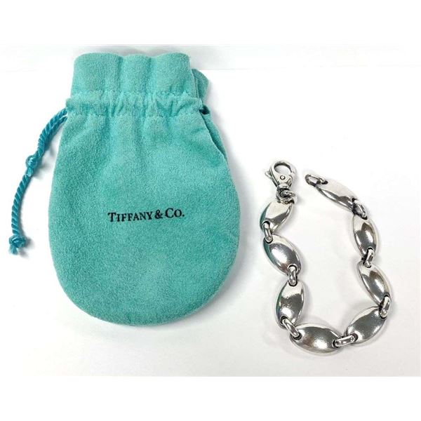 Tiffany & Co. Pebble Bracelet .925 Sterling Silver