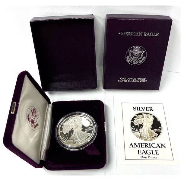 1988-S American Silver Eagle PF69  OGP