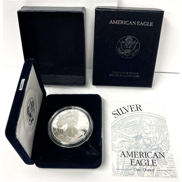 1996-P American Silver Eagle PF69+ OGP