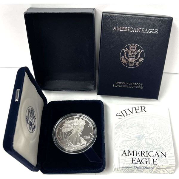 1996-P American Silver Eagle PF69  OGP