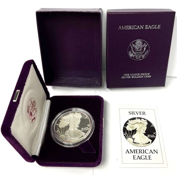 1986-S American Silver Eagle PF69 OGP