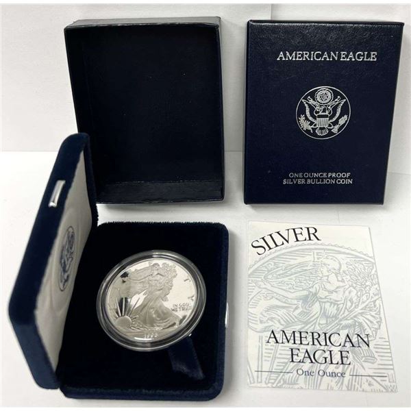 1998-P American Silver Eagle PF69+ OGP