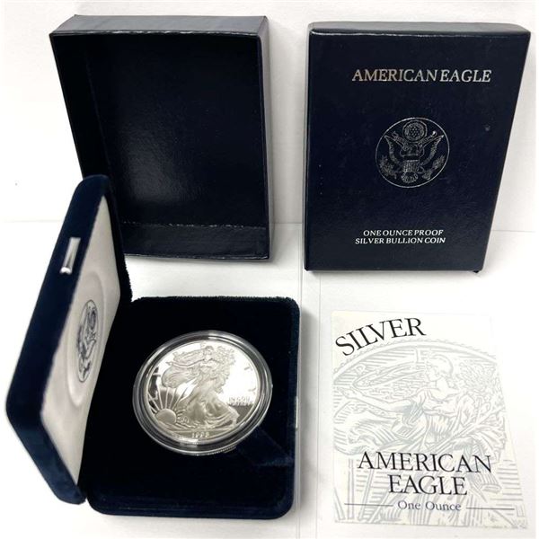 1998-P American Silver Eagle PF69+ OGP
