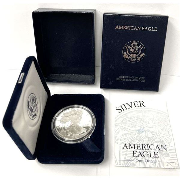 1996-P American Silver Eagle PF69+ OGP