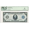 Image 1 : 1914 $10 Fr.927a Federal Reserve Note PCGS The Rickey Collection 62
