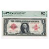 Image 1 : 1923 $1 Legal Tender Fr#40 PMG Unc62