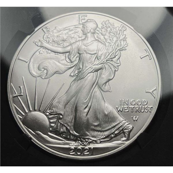 2021(W) American Silver Eagle Type 2  NGC MS70 Early Releases