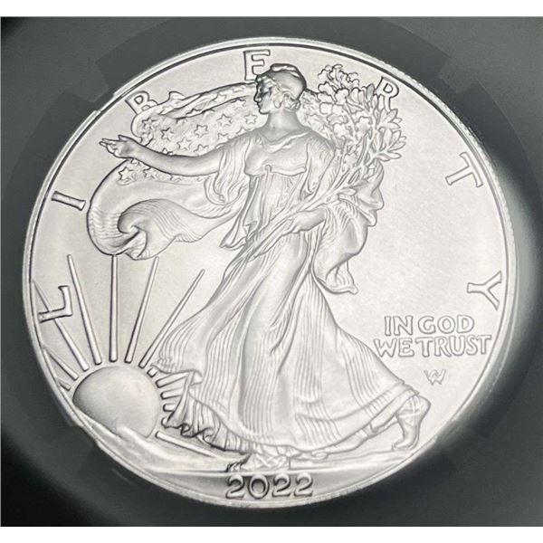 2022(W) American Silver Eagle NGC MS70 Early Releases